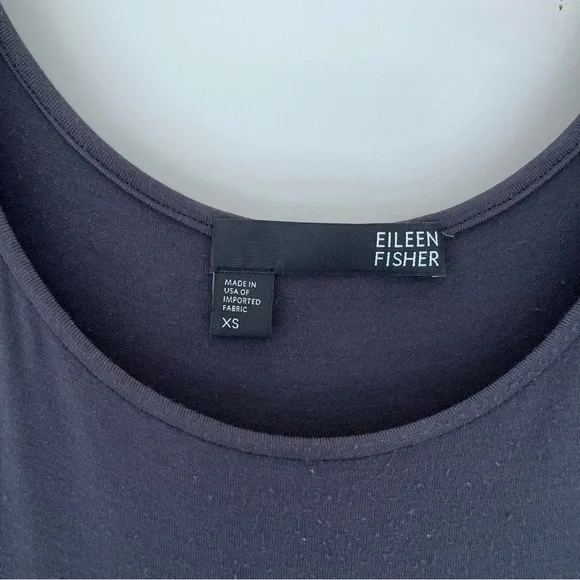 Eileen Fisher Gray Sleeveless Lantern Dress with Bubble Hem Size XS - Picture 4 of 10